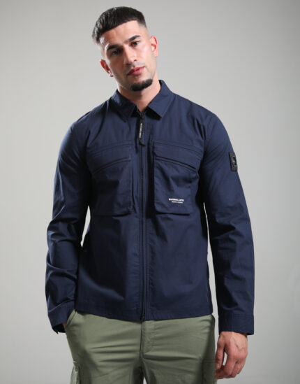 Terrain Overshirt Navy Marshall Artist